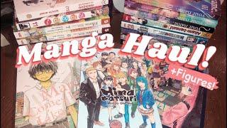 Manga Haul Unboxing ! // 18 Volumes & Figures !