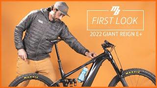 The ALL- NEW! 2022 Giant Reign E+ E-bike - Better than ever!