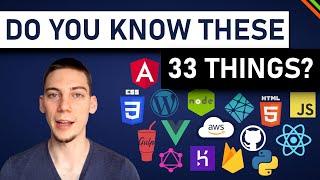 33 Things To Know To Be A Good Programmer | Front End Development