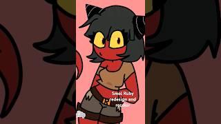 lol the end part glitched— #animation #helluvaboss #oc #helluvabossruby #art