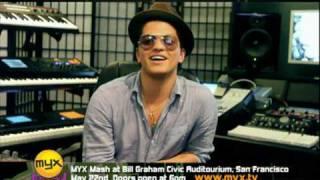 Bruno Mars - Exclusive Myx TV Interview April 2010