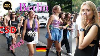 Berlin CSD Pride Day in Germany 4K Walk | Clip.3 July 2023