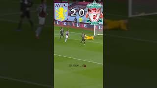 aston villa vs Liverpool 7-2 premier league highlights #football #youtube #shorts