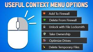 Make Your Windows PC Right-Click Menu More Useful