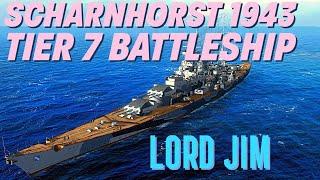 Tier 7 Scharnhorst 1943 Battleship - Scharnhorst Zırhlısı | World of Warships Blitz