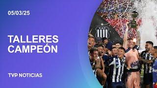 Talleres campeón de la Supercopa Internacional