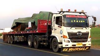 FULL TRUK BERAT & PANJANG !!! TRUCK TRAILER TRONTON HINO 500 ISUZU GIGA MERCY AXOR FAW FUSO QUESTER