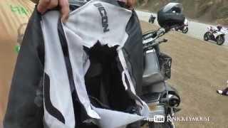 Textile Jacket Shredded in Slow Speed Crash - #83