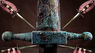 Beautiful Dagger from "Game of Thrones" - Restoration ASMR