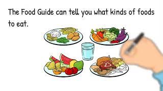 Canada's Food Guide, Healthy Eating Habits and Choices, Food Groups, Health Education