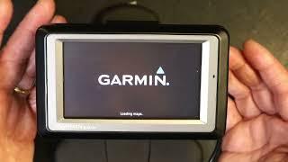 Tutorial: How to hard Factory Reset & erase all user data from a Garmin AERA 500 510 GPS Navigation