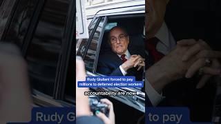 Rudy Giuliani forced to pay millions to defamed election workers