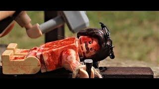 "Crucifixion" | The Passion: A Brickfilm (2018) Movie CLIP (30 Minute Bible Brick Movie)