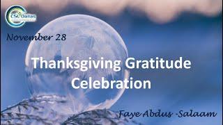 Thanksgiving Celebration