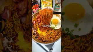 The Best Ramen Combo Only Koreans Know #asmrfood #mukbang #instantnoodles