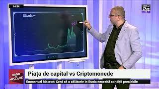 Piața de capital vs. criptomonede. Banii în mișcare, Digi24