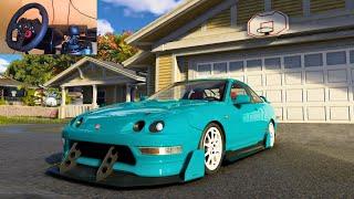 Honda Integra Type R - The Crew Motorfest Logitech G29 Gameplay.