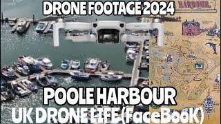 Poole Harbour Dorset Coastline. June 2024  Dji Mini 2 Drone Footage. Uk Drone Life