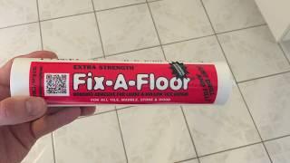 How to Fix Loose Hollow Tiles with Fix-A-Floor