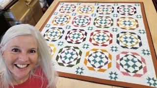 Step-by-Step "Cartwheels" Quilt Tutorial with Donna Jordan!