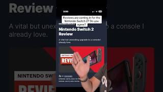 Let’s talk about reviews for the #NintendoSwitch2 and does it make sense to you? Let’s talk!