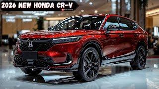 2026 Honda CR-V (Red) - A Stylish and Efficient SUV