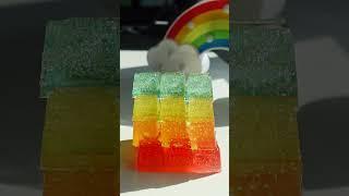 Watch me make a rainbow jelly tower!  Shop our latest jelly wax melts at illuminatedbymia.com!