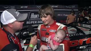 Emotional Win at Cochran! Hunt the Front Super Dirt Series Victory Lane