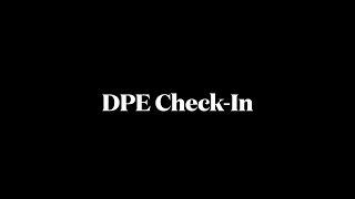 DPE Check In with Mr. Fred Reeb