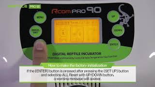 Rcom Reptile PRO 90 Incubator : Video manual