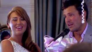 Mark Wright's emotional engagement party speech - The Only Way Is Essex