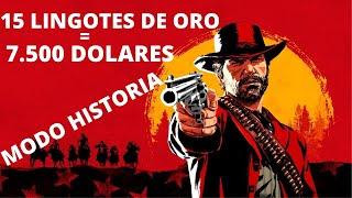 COMO CONSEGUIR 15 LINGOTES DE ORO *SIN TRUCOS*  (MODO HISTORIA) RED DEAD REDEMPTION 2