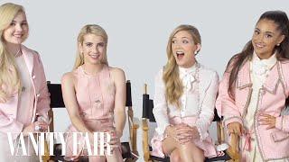 Ariana Grande Eats Ice Cream With the Cast of 'Scream Queens' | Vanity Fair