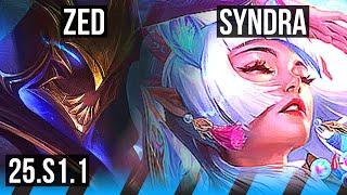 ZED vs SYNDRA (MID) | NA Master | 25.S1.1