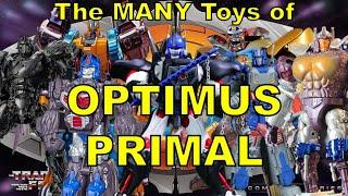 The MANY Toys of Optimus Primal - The Action Figure History of Optimus Prime’s Maximal Descendant