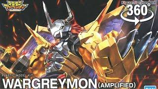 [360°Degree] Digimon Figure-rise Standard Amplified Wargreymon + Sharp claw Effect parts