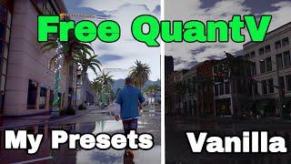 How To Install QuantV Graphics Mod [IN GTA5] Bast FREE Graphics With My Custom Enb & Reshade