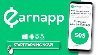 START PASSIVE INCOME ONLINE | EARNAPP