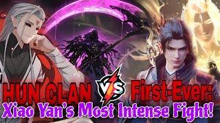 Xiao Yan Now Dou Sheng Vs Hun Clan Dou Sheng First Time