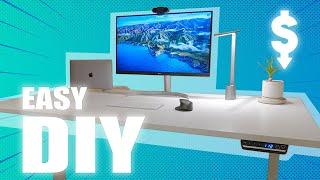 BUILD A STANDING DESK FOR CHEAP IN 2024