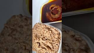 Ewa Agonyi with pepper sauce easy recipe  |what I eat in a day Nigeria| Healthy Lunch #food #shorts