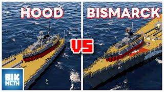 Hood VS Bismarck (Mini Version)