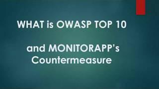 [WEBINAR] What is OWASP Open Web Application Security Project and how MONITORAPP protects them