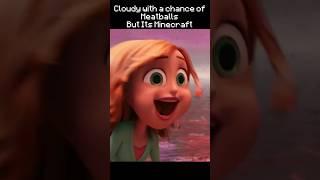 Cloudy With a Chance of Meatballs But Its Minecraft 