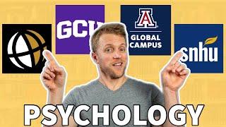 Best Online Psychology Degree Programs (SNHU vs Purdue Global vs Grand Canyon vs Capella University)