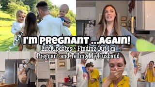 Finding Out I’m Pregnant + Telling My Husband + Long Overdue Vlog