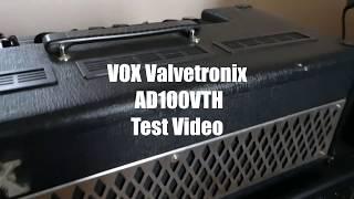 VOX Valvetronix AD100VTH test video