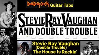 The House Is Rockin' - Stevie Ray Vaughan - Guitar + Bass TABS Lesson