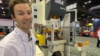 SEYI-America Inc. Introduced Its Gap-Frame Servo Press at FABTECH 2024