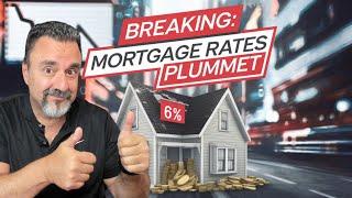 MARKET CRASH Triggers MORTGAGE RATE PLUNGE! What Homebuyers MUST Do NOW 